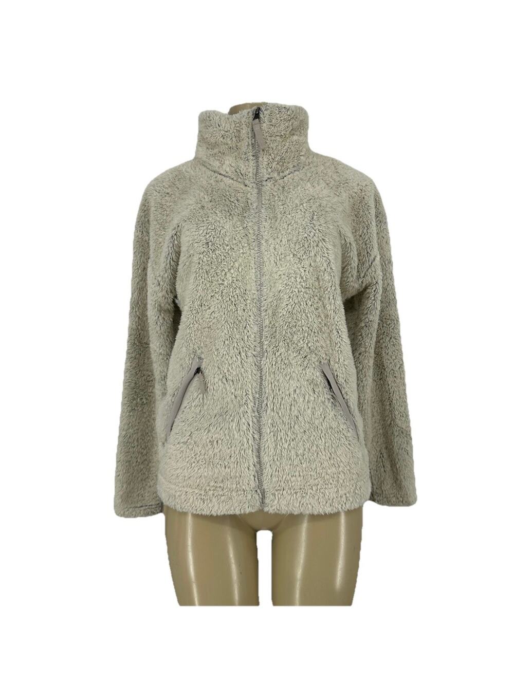 The North Face Small Women's Furry Fleece Full Zip jacket Outdoors CLT